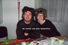 Untoter und Spinnenfrau