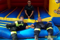 Betreuer bei der Pause